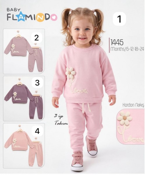 Костюм Тринитка Для Девочки Flamindo (6-12-18-24мес.)