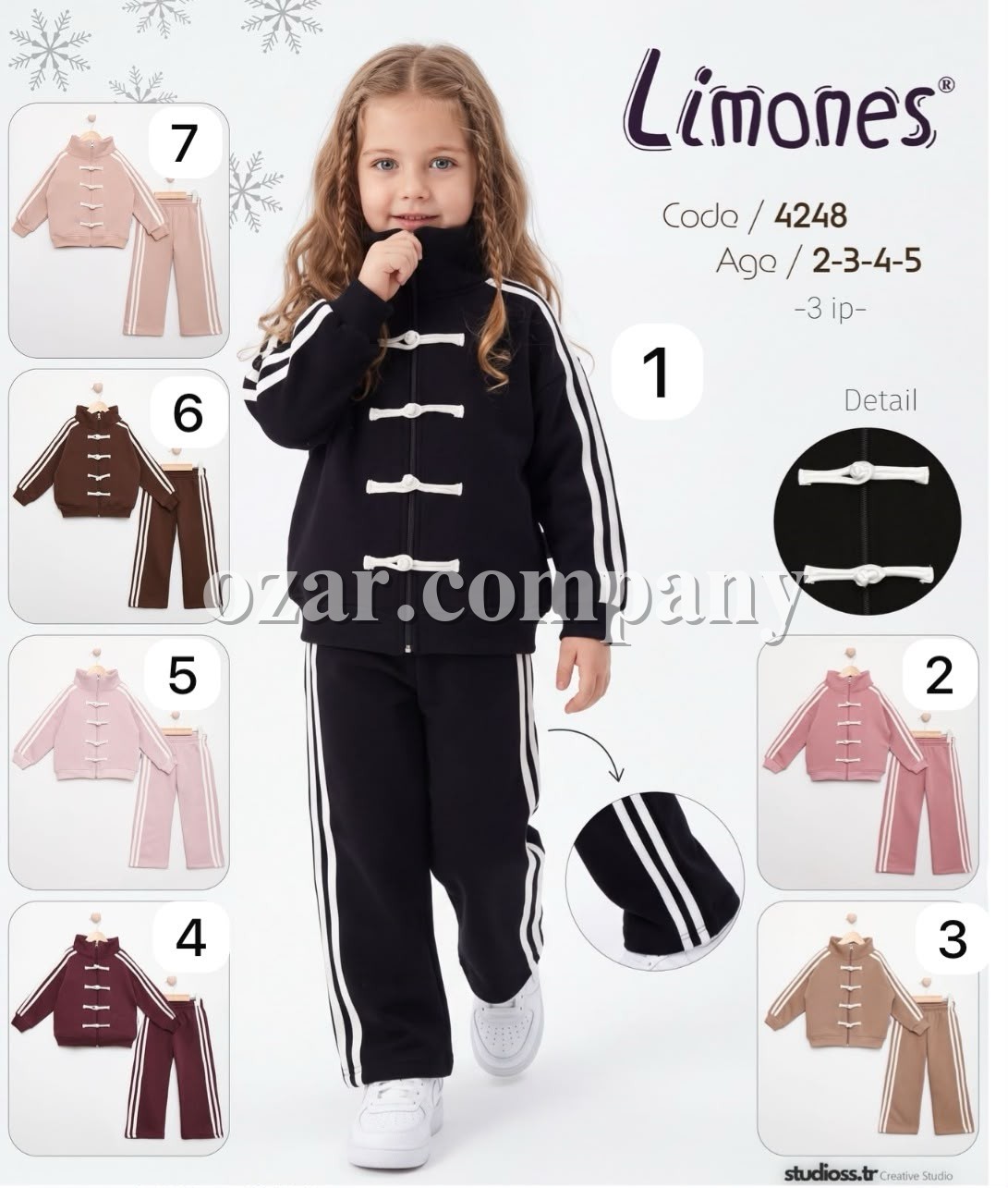 Костюм Тринитка Для Девочки Limones (2-3-4-5лет)