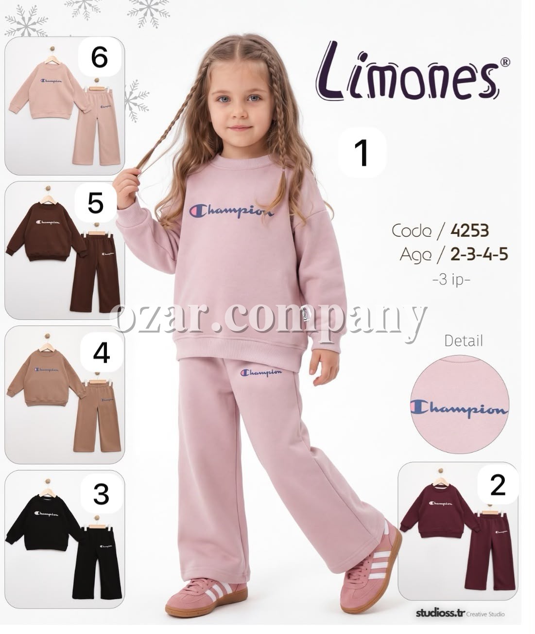 Костюм Тринитка Для Девочки Limones (2-3-4-5лет)