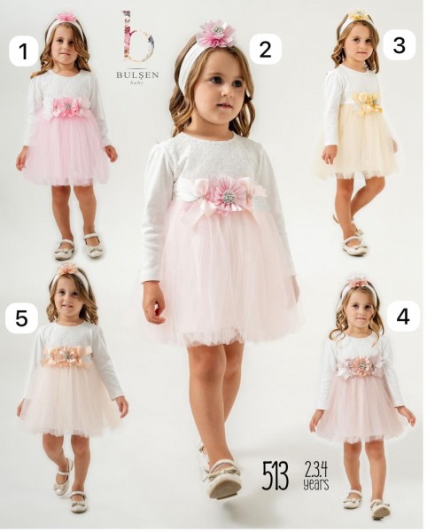 Нарядное Платье Для Девочки Bulsen (2-3-4лет) 