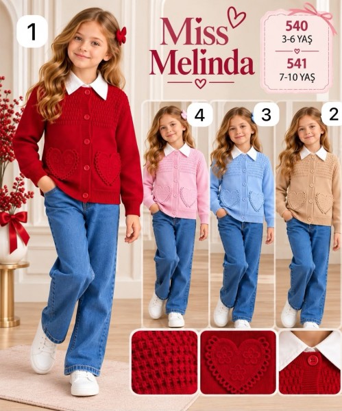 Костюм Тройка Для Девочки Miss Melinda (3-4-5-6лет) 