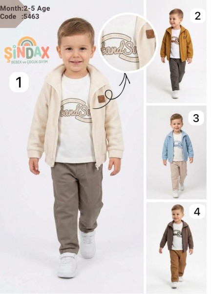 Костюм Тройка Для Мальчика Sindax (2-3-4-5лет)
