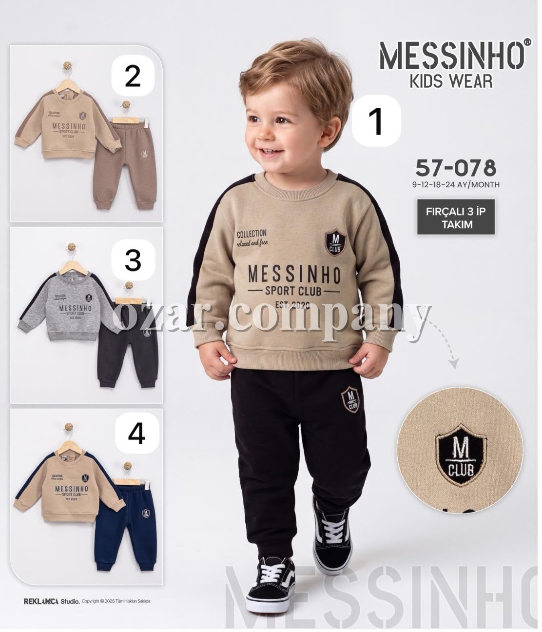 Костюм Тринитка Для Мальчика Messinho (9-12-18-24мес.)