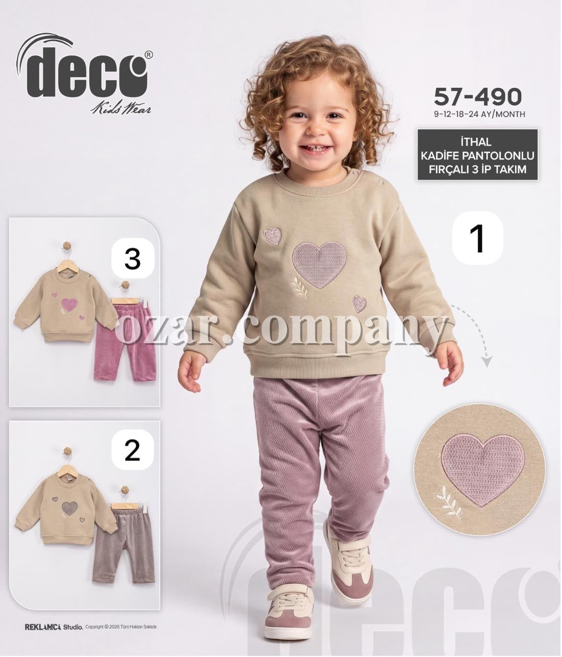 Костюм Тринитка Для Девочки Deco (9-12-18-24мес.)