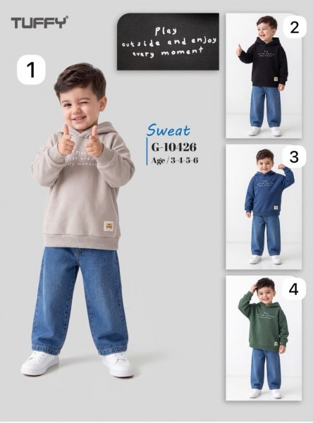 Свитшот Для Мальчика Tuffy (3-4-5-6лет)
