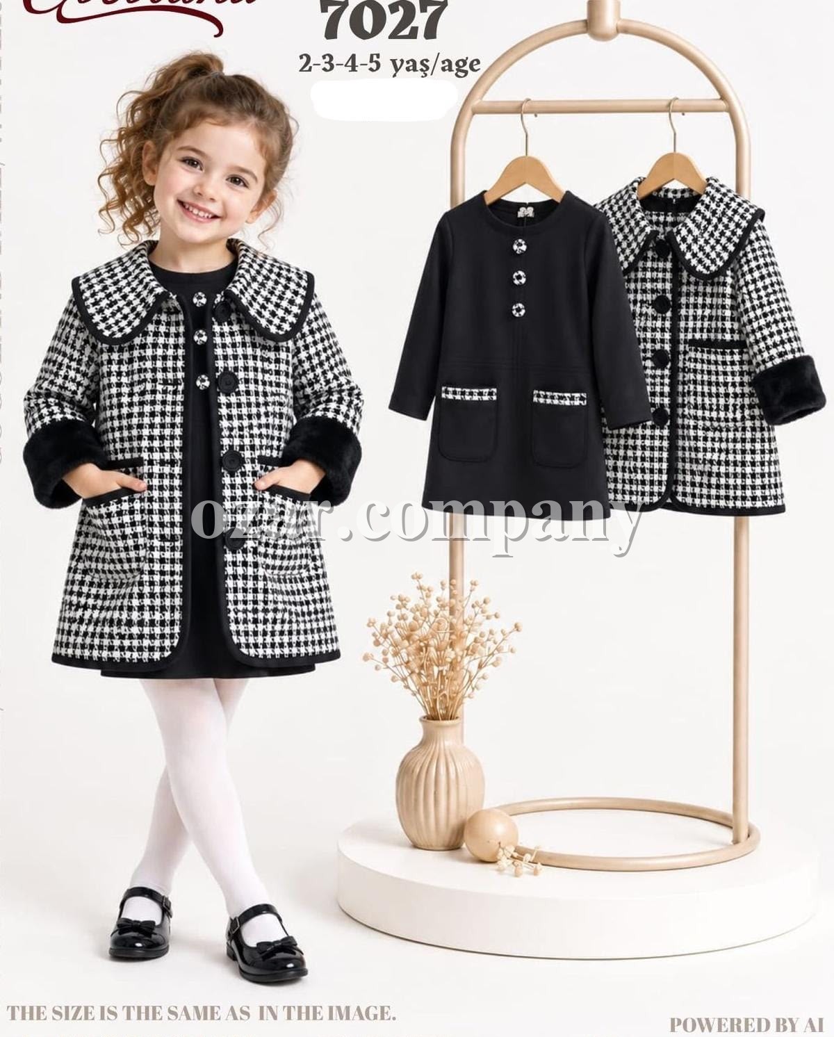 Комплект Платье Кардиган Для Девочки Cocoland (2-3-4-5лет)