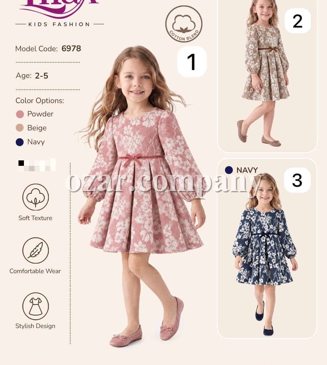 Платье Для Девочки Lilax (2-3-4-5лет)