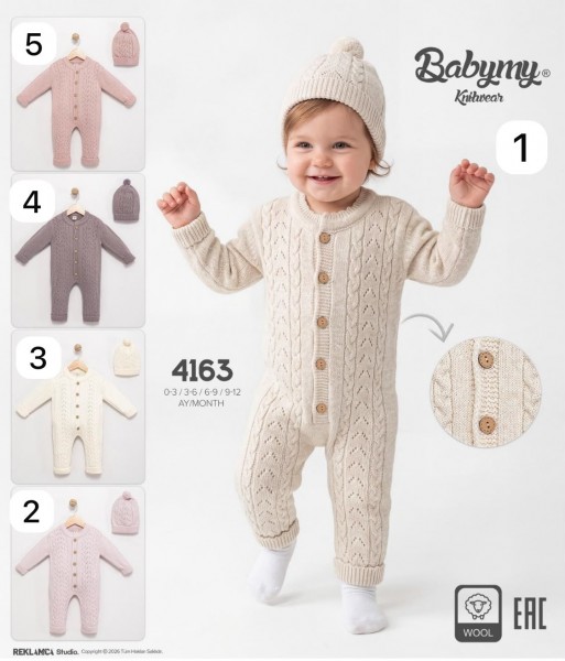 Человечек Для Новорождённых Babymy (0-3/3-6/6-9/9-12мес.)