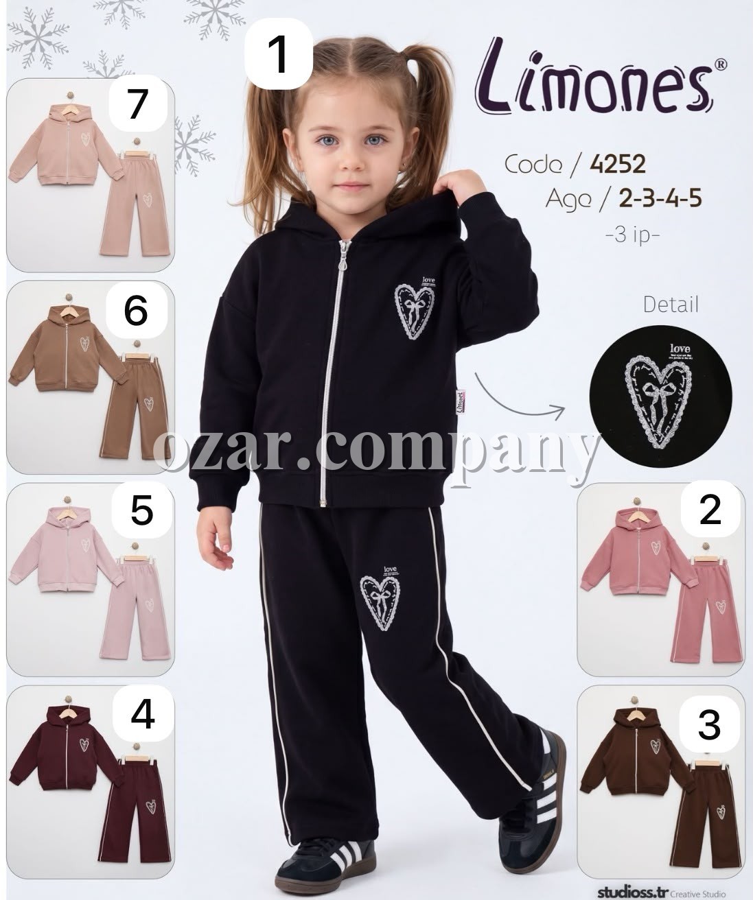 Костюм Тринитка Для Девочки Limones (2-3-4-5лет)