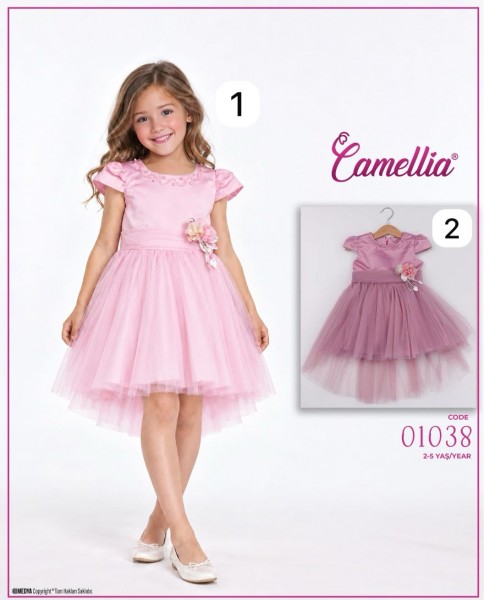 Нарядное Платье Для Девочки Camellia (2-3-4-5лет)