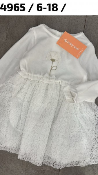 Платье Для Девочки Baby Rose (6-9-12-18мес.)
