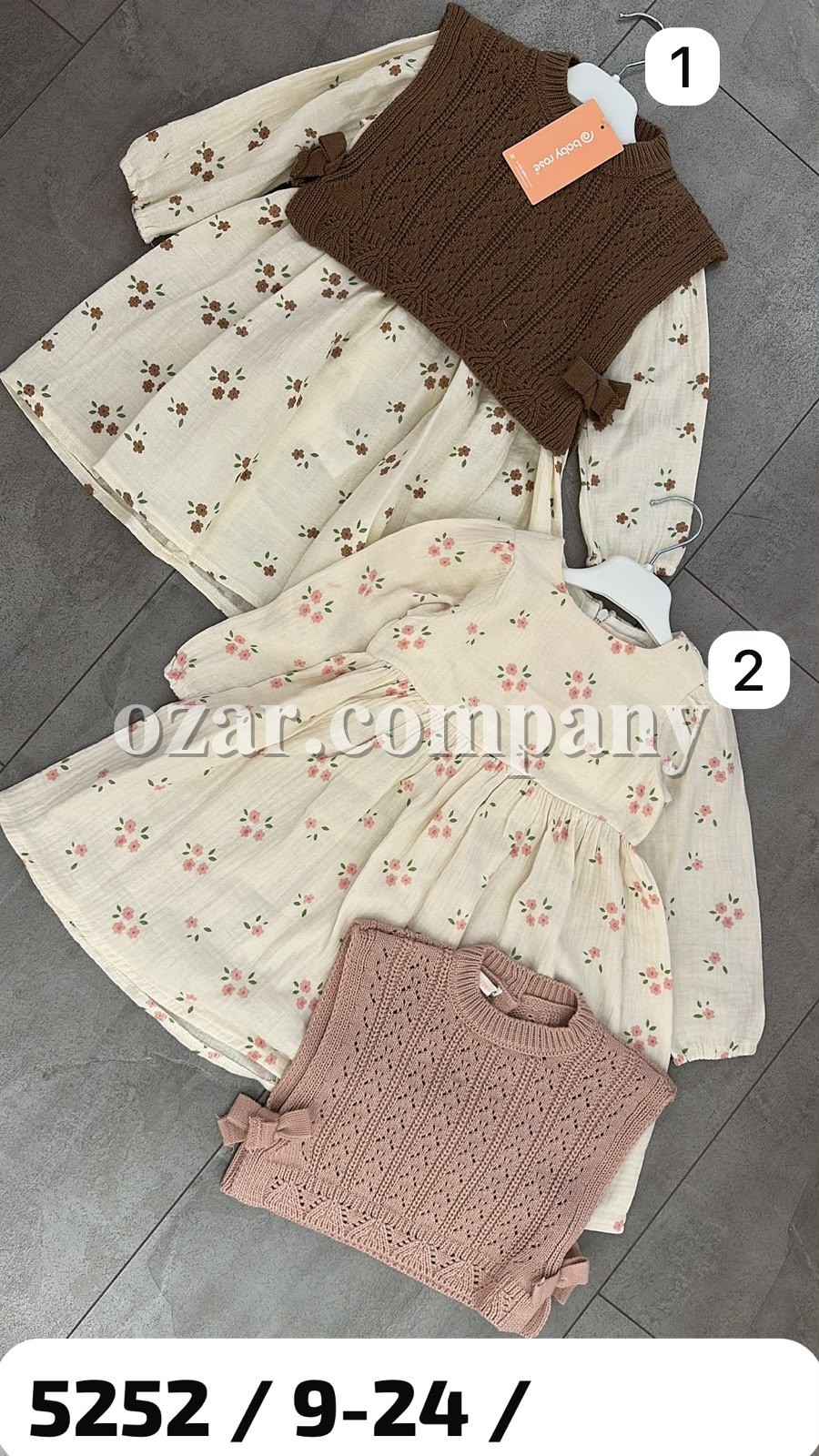 Платье Для Девочки Baby Rose (9-12-18-24мес.)