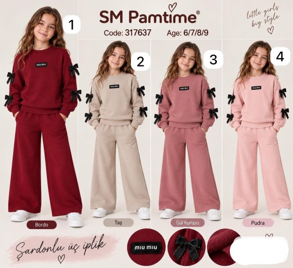 Костюм На Флисе Для Девочки Pamtime (6-7-8-9лет)