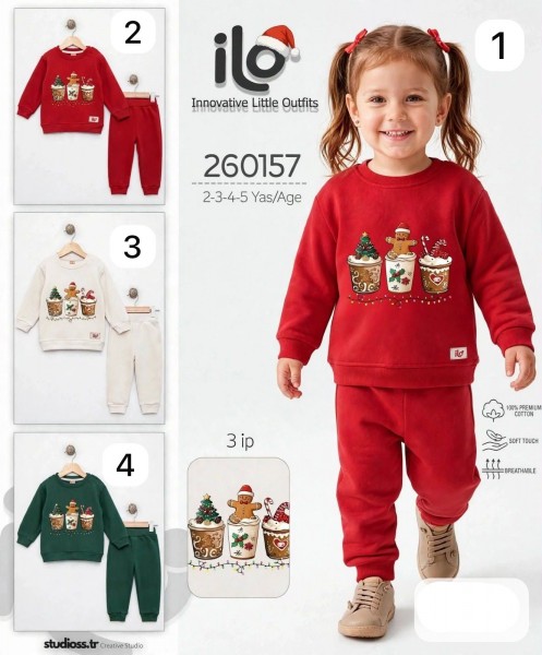 Костюм Тринитка Для Девочки ILO (2-3-4-5лет)