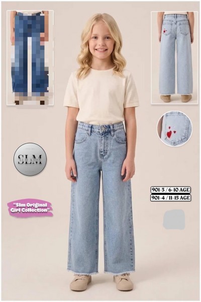 Джинсы Для Девочки SLM Kids (6-7-8-9-10лет)