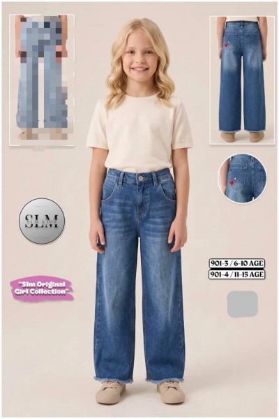 Джинсы Для Девочки SLM Kids (6-7-8-9-10лет)