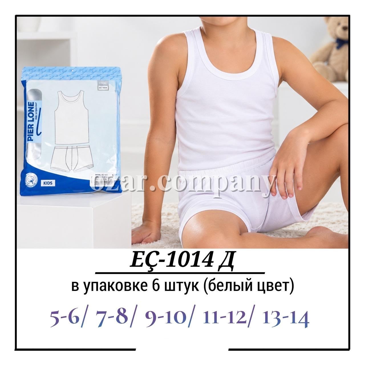 Комплект Нижнего Белья Для Мальчика Pier Lone (5-6/7-8/9-10/11-12/13-14лет)