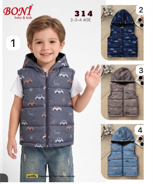 Жилетка Для Мальчика Boni (2-3-4лет) 