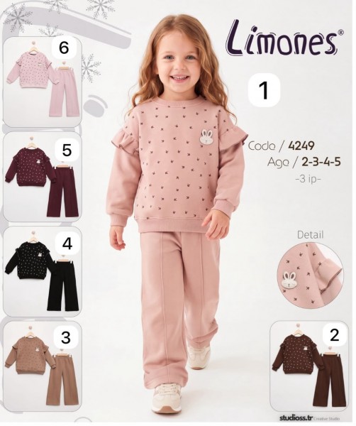 Костюм Тринитка Для Девочки Limones (2-3-4-5лет)