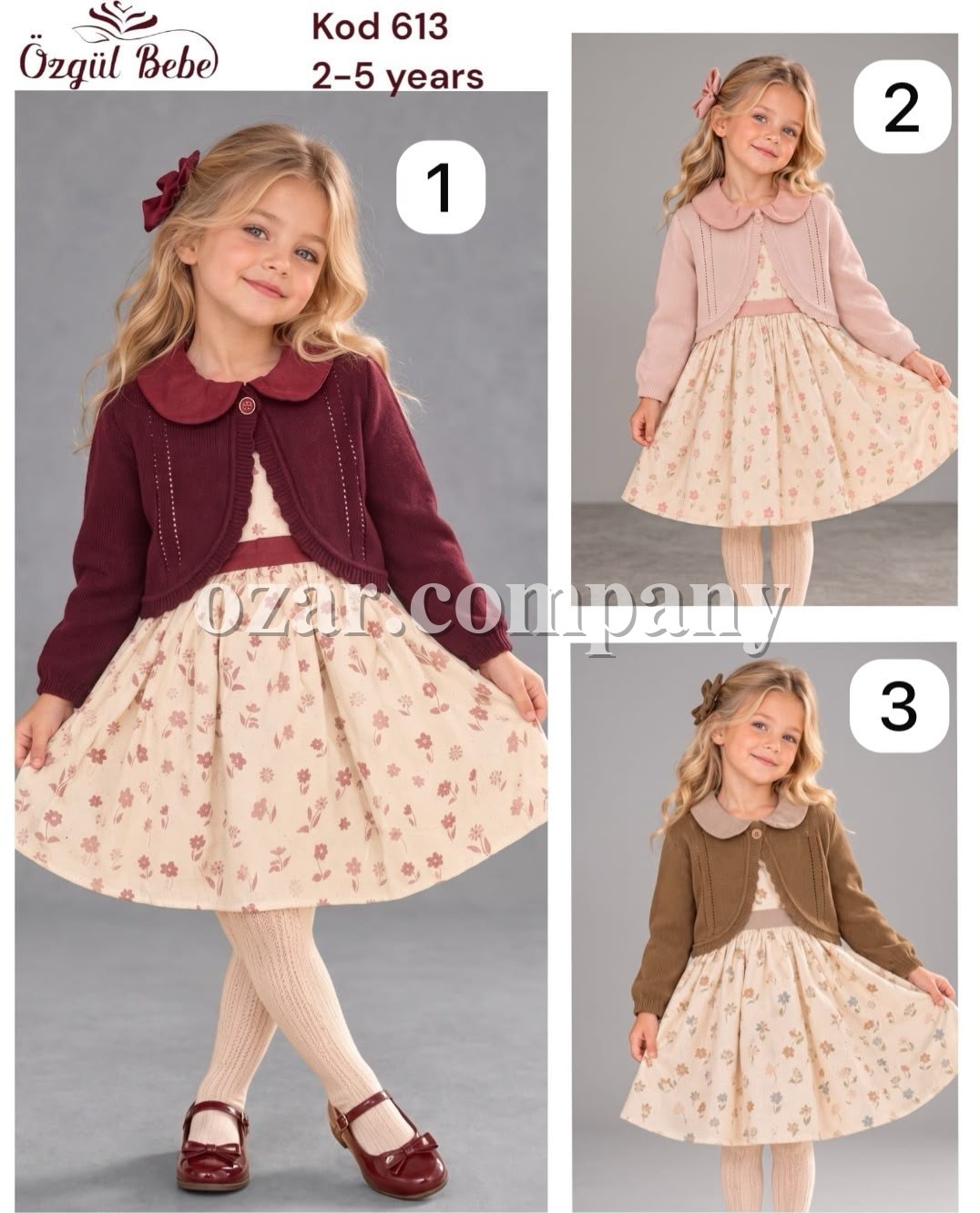 Платье Для Девочки Ozgul Bebe (2-3-4-5лет)
