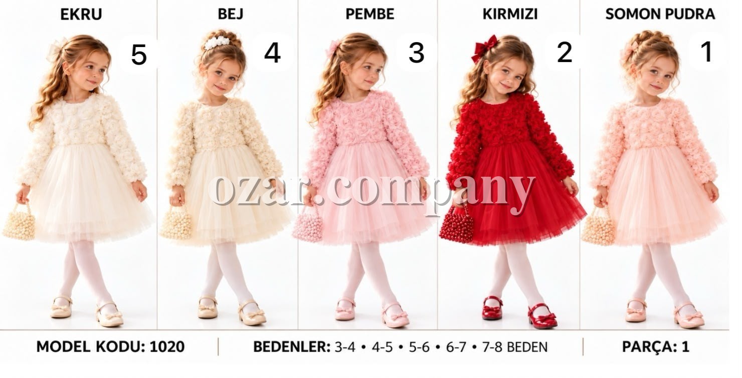 Платье Для Девочки Serkon (3-4/4-5/5-6/6-7/7-8лет) 