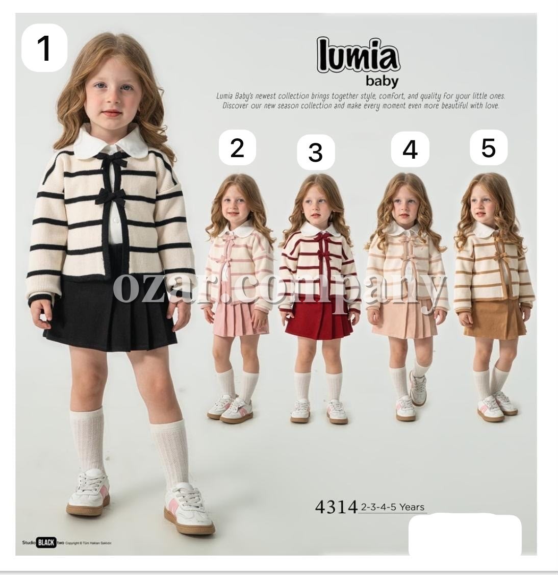 Костюм Тройка Для Девочки Lumia (2-3-4-5лет)