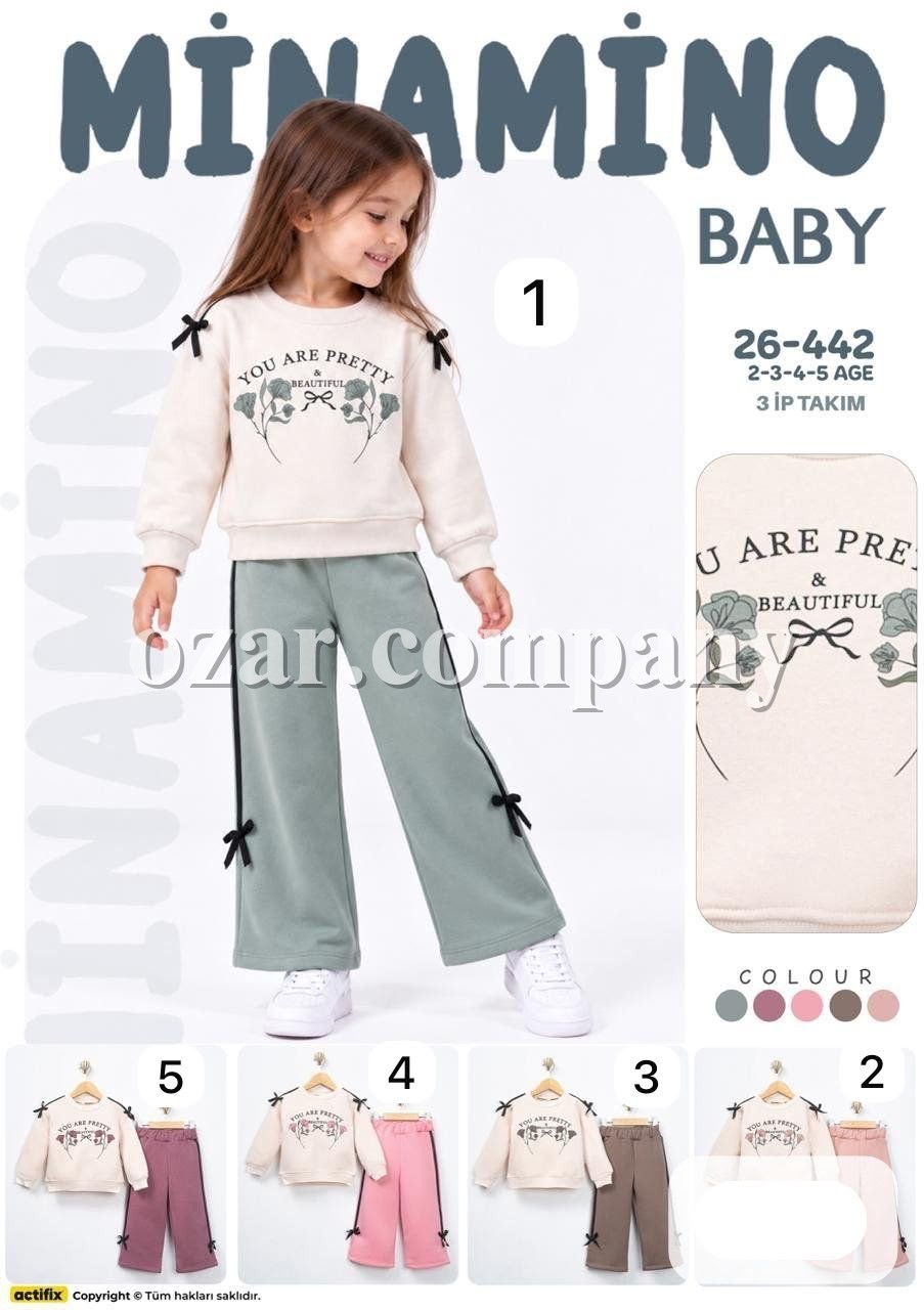 Костюм Тринитка Для Девочки Minamino (2-3-4-5лет)