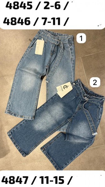 Джинсы Для Девочки City Wear (2-3-4-5-6лет) 