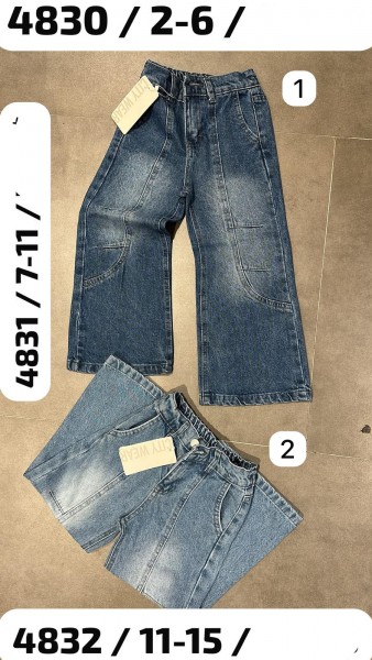 Джинсы Для Девочки City Wear (2-3-4-5-6лет) 