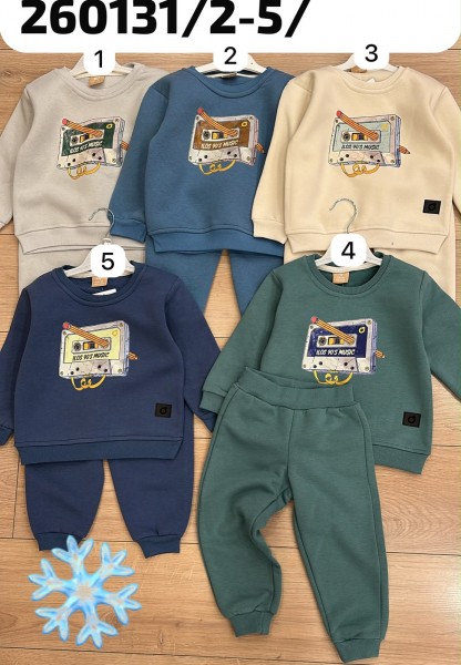 Костюм На Флисе Для Мальчика ILO (2-3-4-5лет)