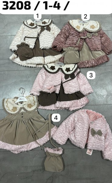 Костюм Тройка Для Девочки Mia Luce (1-2-3-4лет) 