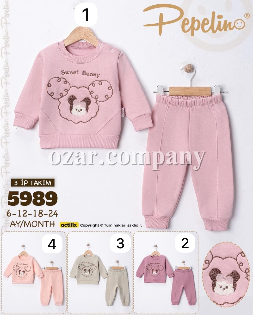 Костюм Тринитка Для Девочки Pepelino (6-12-18-24мес.) 