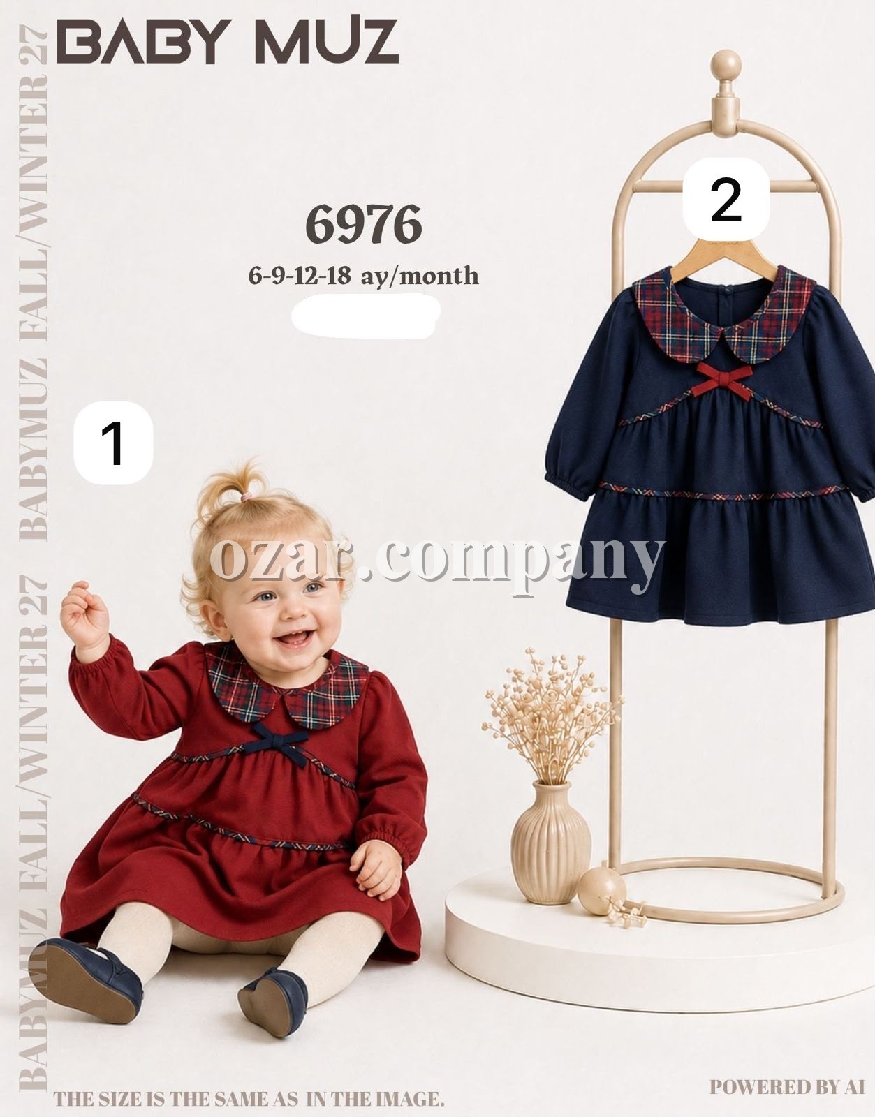 Платье Для Девочки Baby Muz (6-9-12-18мес.)