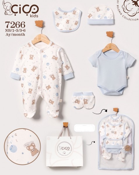 Комплект Для Мальчика Cico Kids (1-3/3-6мес.)