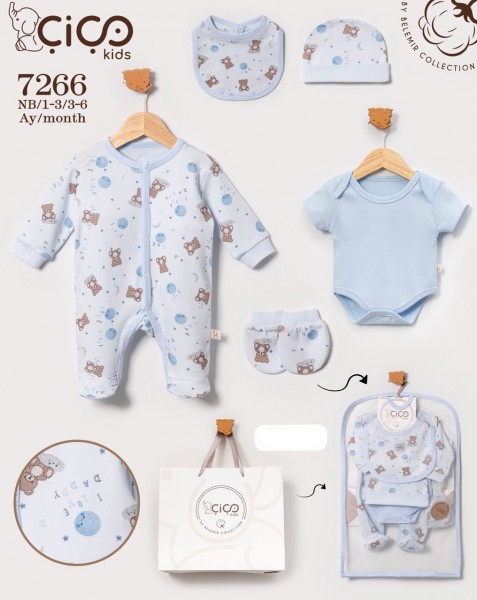 Комплект Для Мальчика Cico Kids (1-3/3-6мес.)