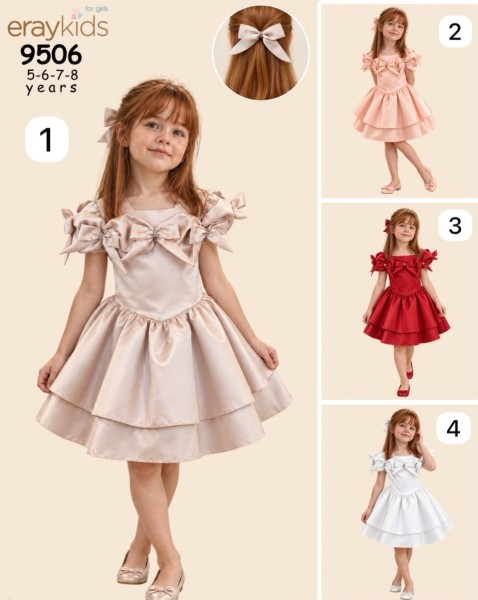 Нарядное Платье Для Девочки Eray Kids (5-6-7-8лет) 