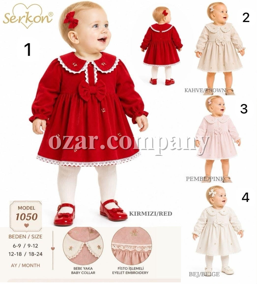 Платье Для Девочки Serkon (6-9/9-12/12-18/18-24мес.)