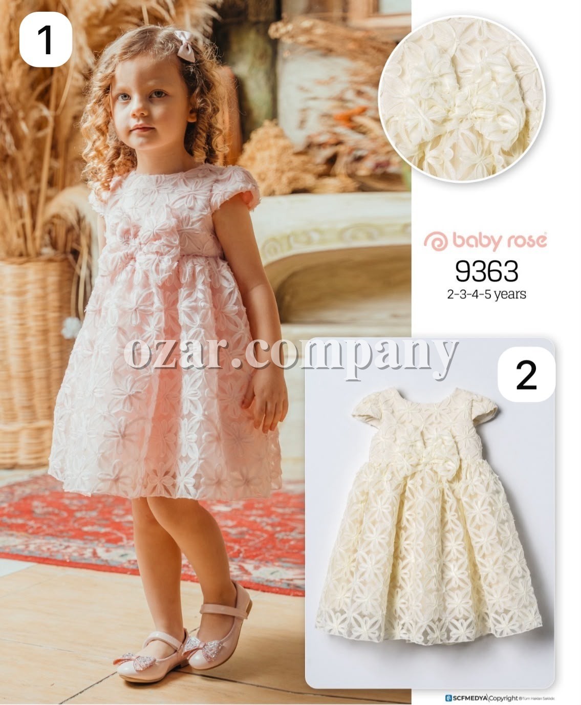 Платье Для Девочки Baby Rose (2-3-4-5лет)