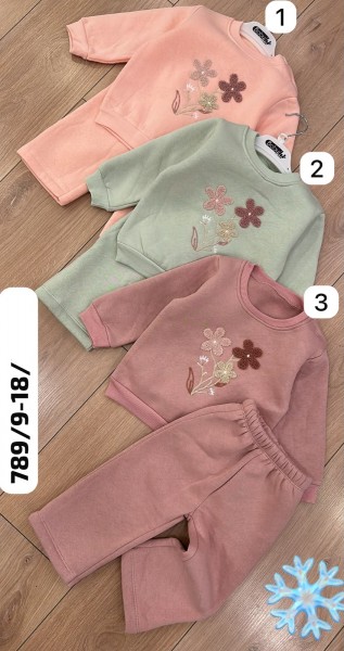 Костюм На Флисе Для Девочки Babyhi (9-12-18мес.)