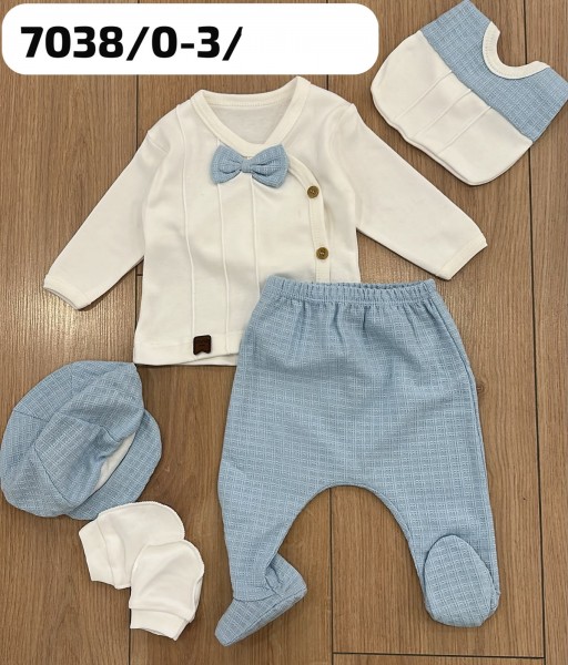 Комплект Для Мальчика Mini Zeyn (0-3мес.)