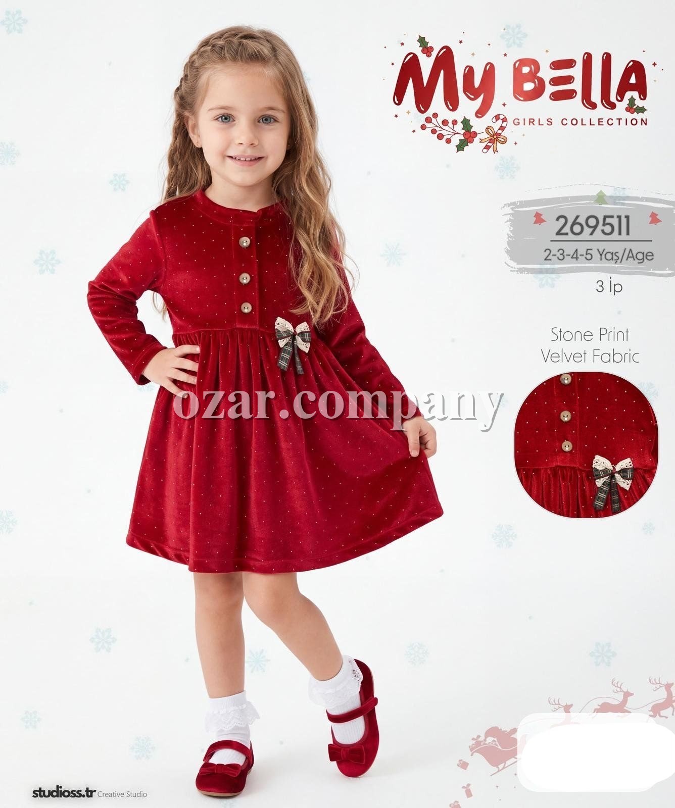 Платье Для Девочки My Bella (2-3-4-5лет)
