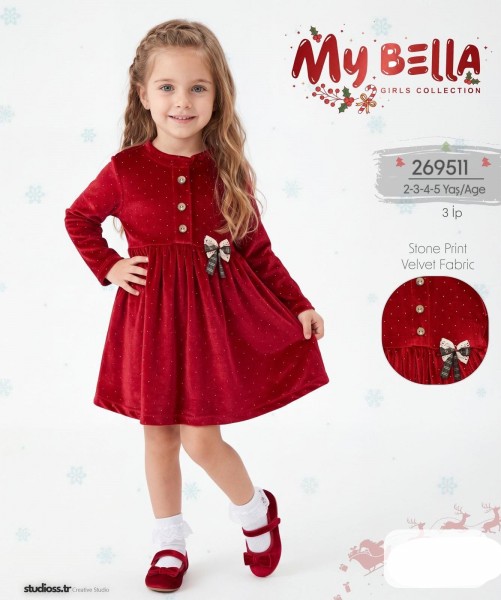 Платье Для Девочки My Bella (2-3-4-5лет)
