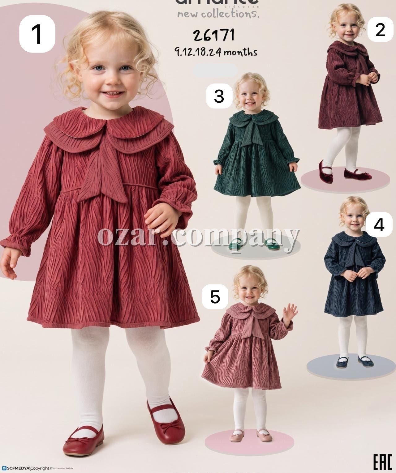 Платье Для Девочки Amante (9-12-18-24мес.)