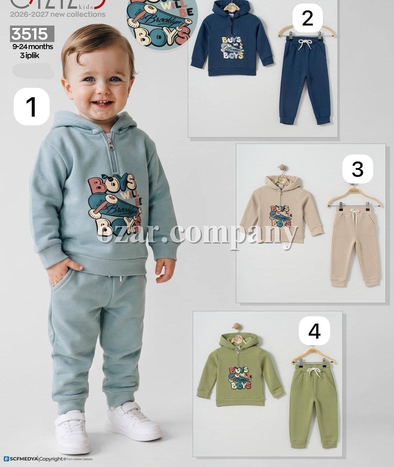 Костюм Тринитка Для Мальчика Bizizo (9-12-18-24мес.)