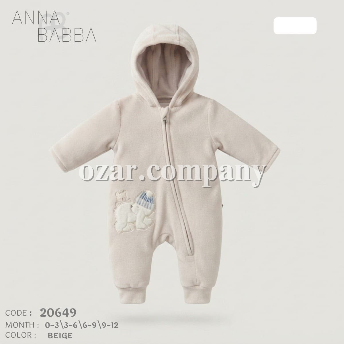 Человечек Для Мальчика Anna Babba (0-3/3-6/6-9/9-12мес.) 
