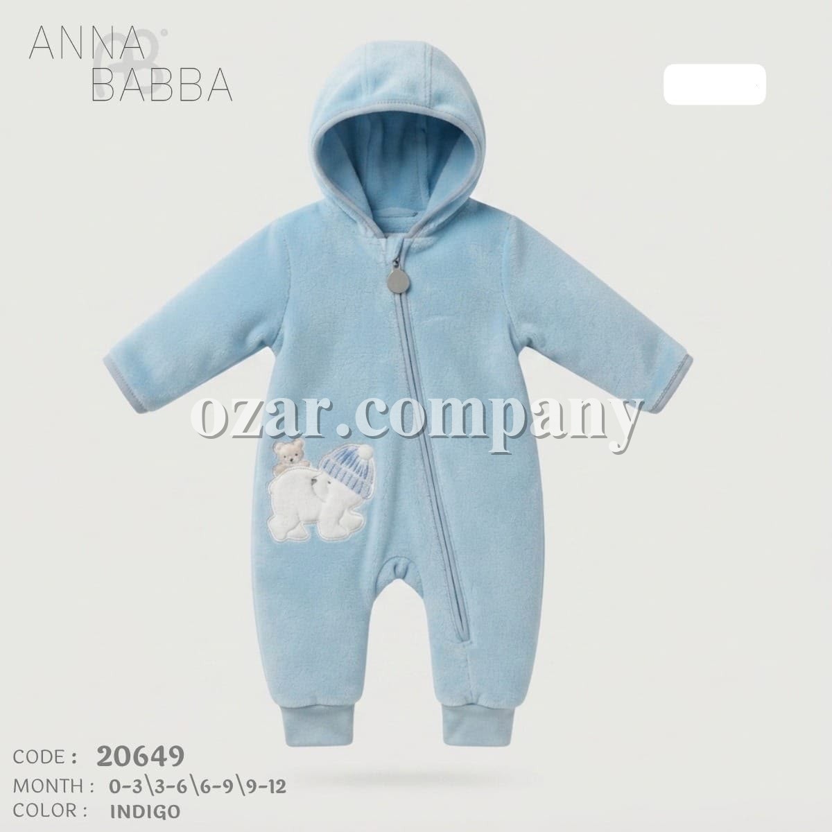 Человечек Для Мальчика Anna Babba (0-3/3-6/6-9/9-12мес.) 