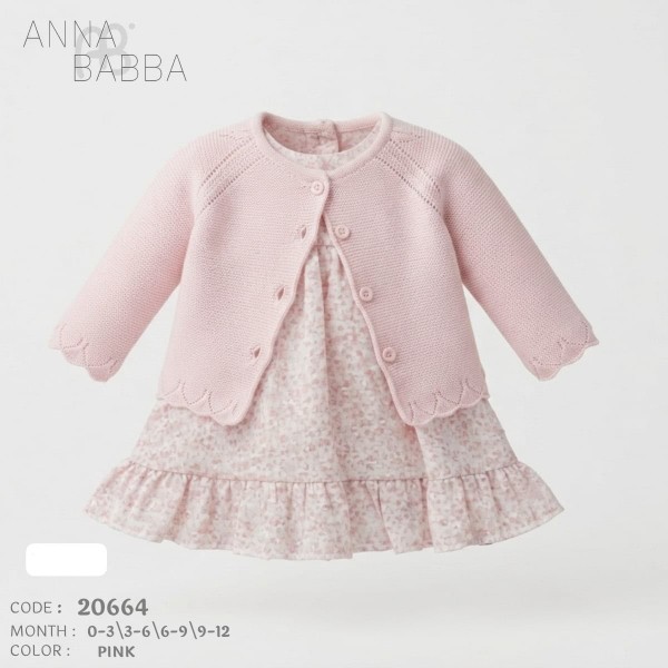 Платье Для Девочки Anna Babba (0-3/3-6/6-9/9-12мес.) 