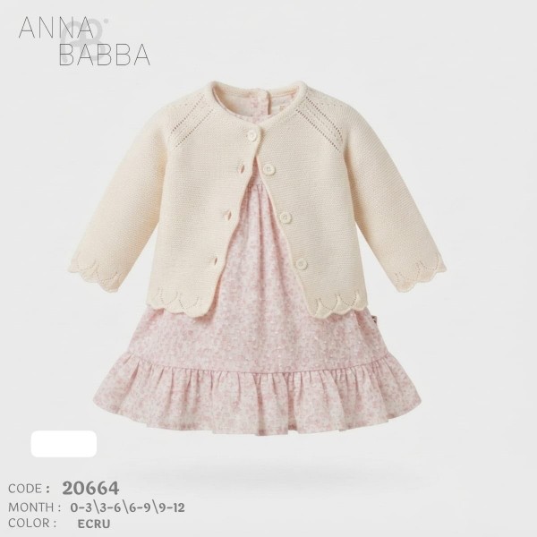Платье Для Девочки Anna Babba (0-3/3-6/6-9/9-12мес.) 