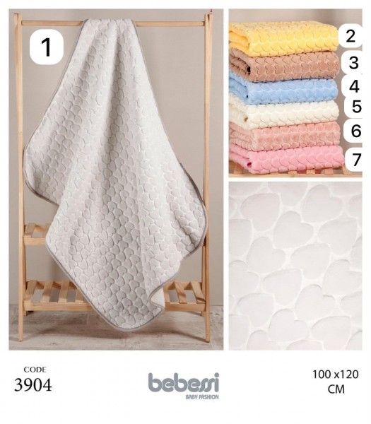 Плед Для Новорождённых Bebessi (100*120см)
