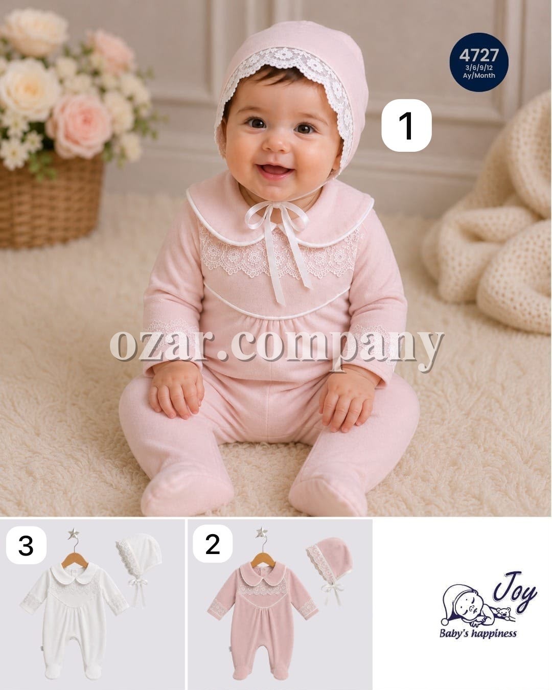 Человечек Для Девочки Jolly Joy (3-6-9-12мес.)